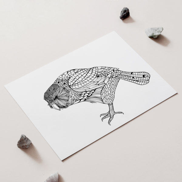 Kakapo Art Print for sale