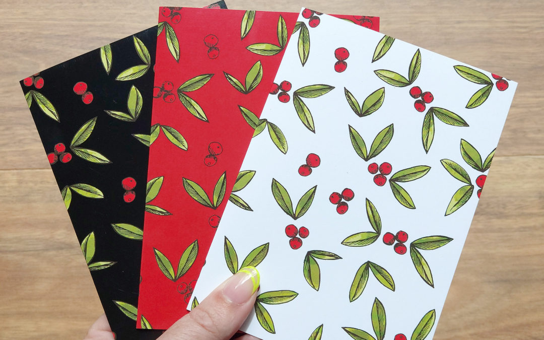 Christmas Berries Cards