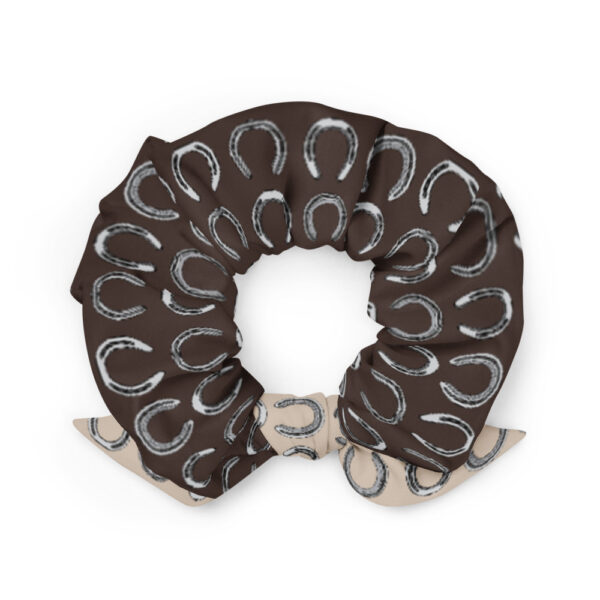 Lucky Horseshoes Scrunchie