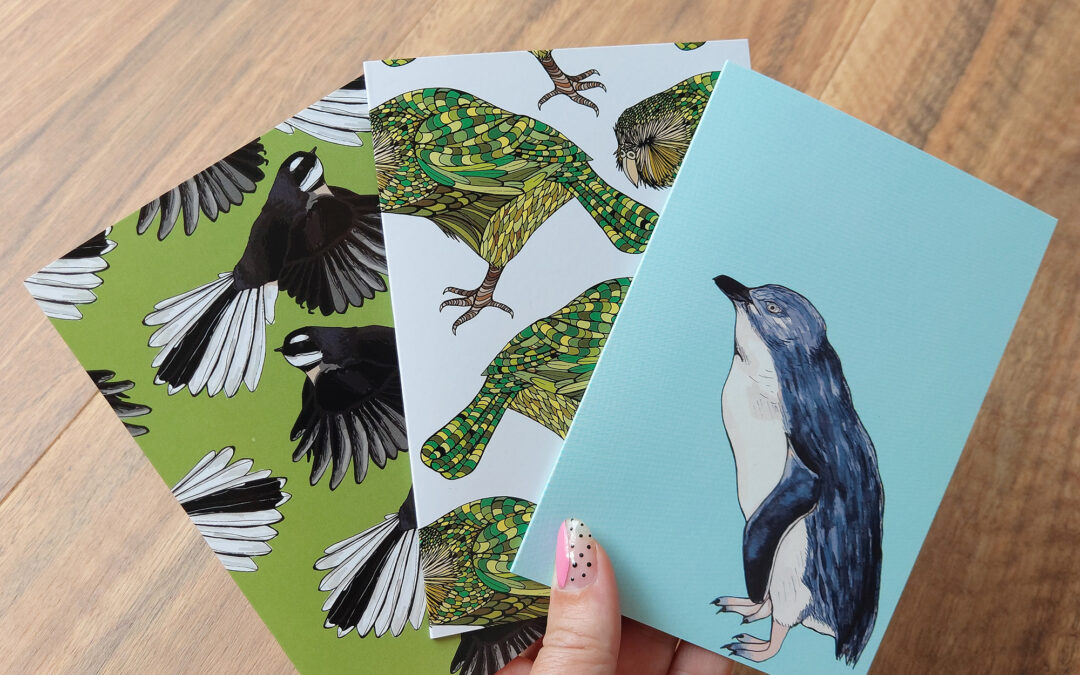 NZ Native Birds Greeting Cards