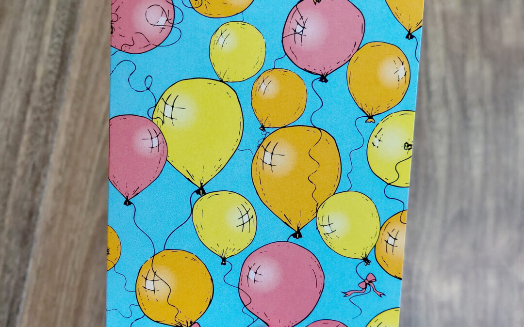 Sky Full of Balloons Greeting Card