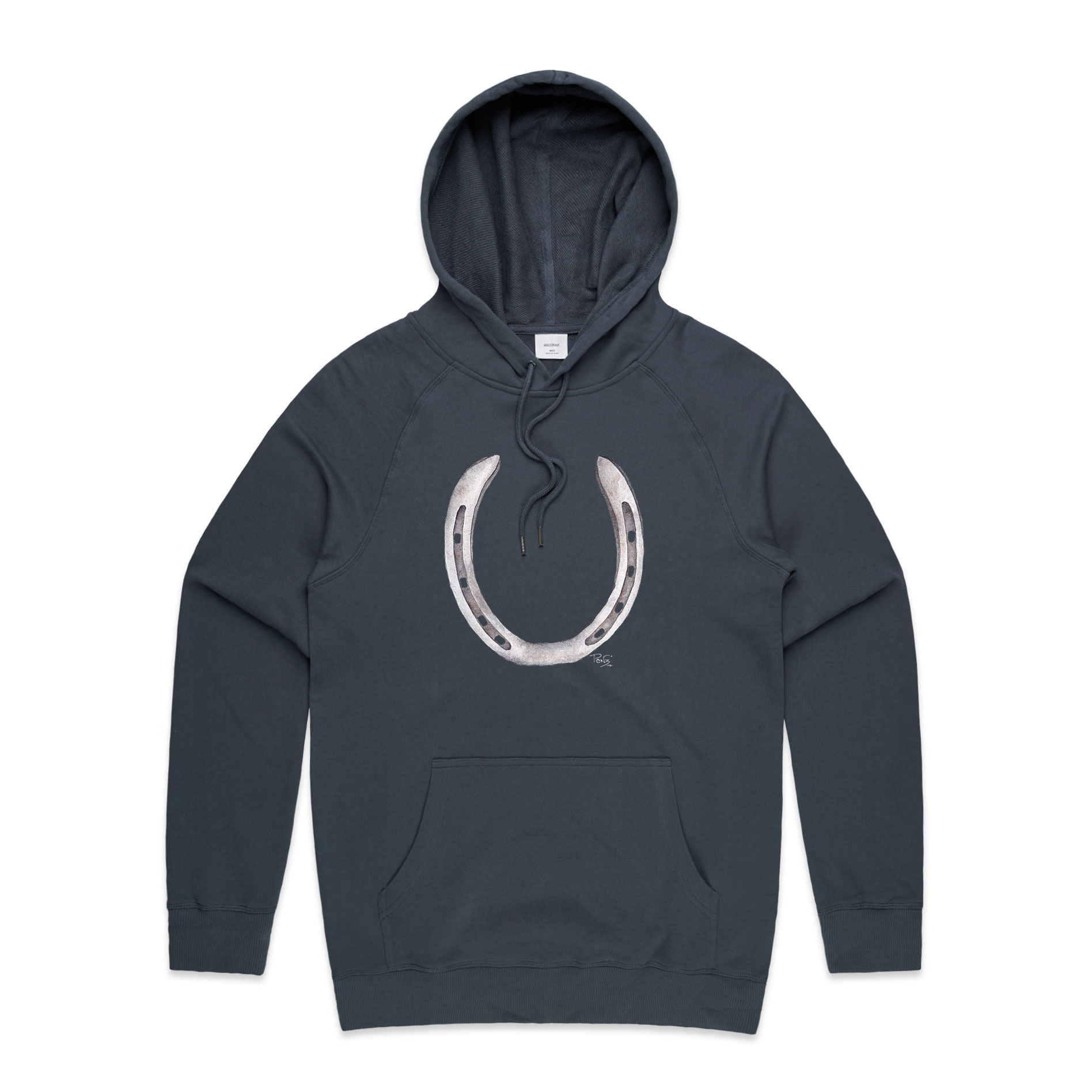 good vibes collection, collections, penny royal design, doodlewear, Lucky horseshoe, hoodie