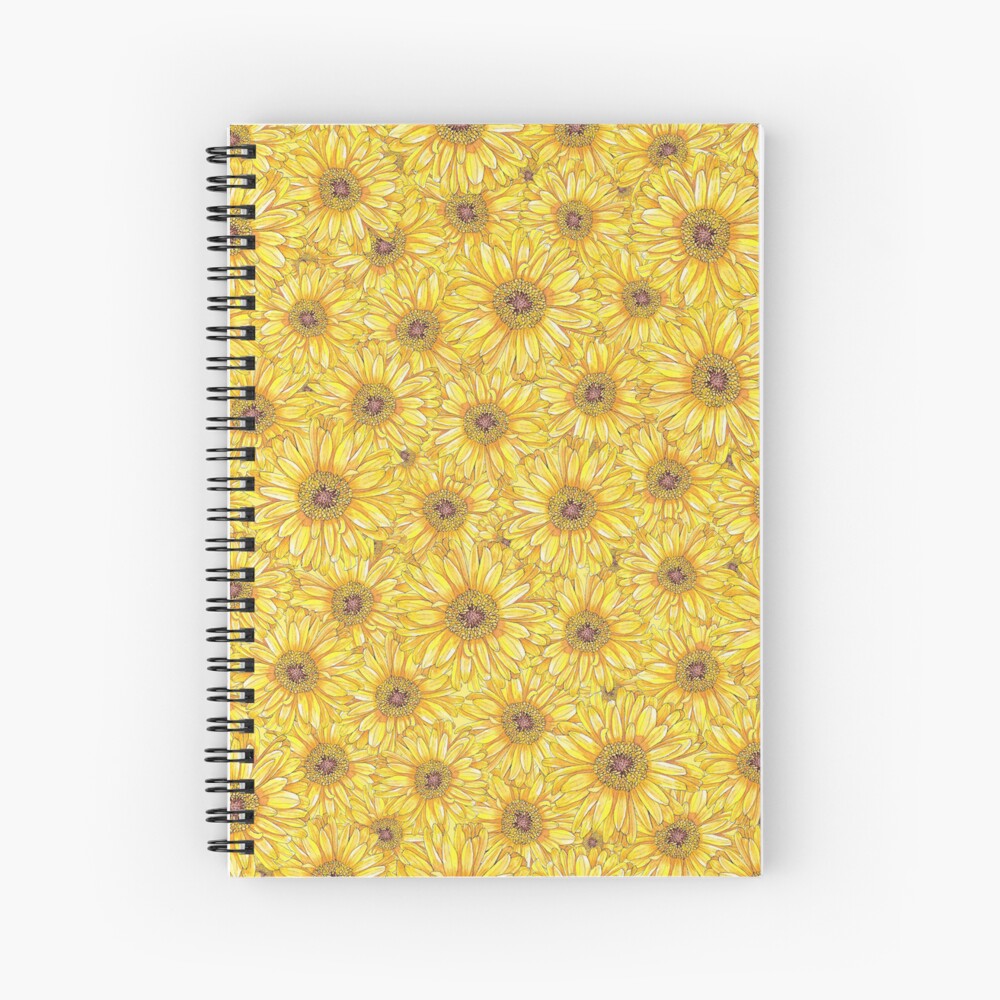 retailers + collabs, good vibes collection, gerbera, notebook, redbubble