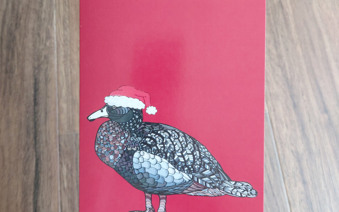 Festive Whio Greeting Card