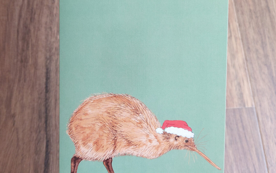 Kiwi Christmas Greeting Card