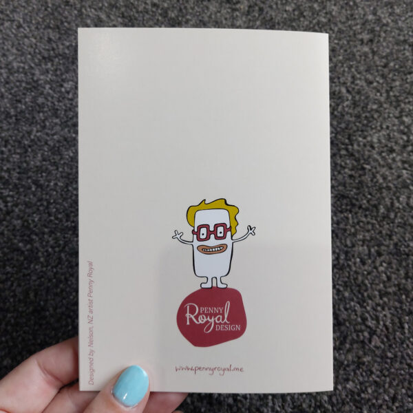 greeting cards, penny royal design, weird but wonderful, fun, humorous, character, handdrawn