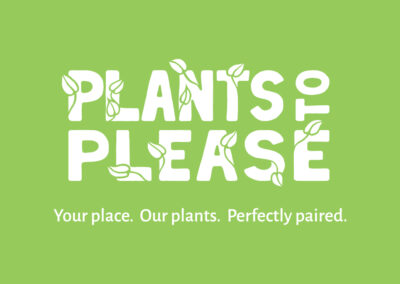 Plants to Please Logo Design
